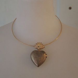 Sacred heart locket